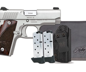 KIMBER MICRO9 9MM 7RD STS/RSWD BNDL