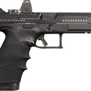 Hogue HandAll Beavertail Grip Sleeve CZ P-10 Full Size 9mm - Black