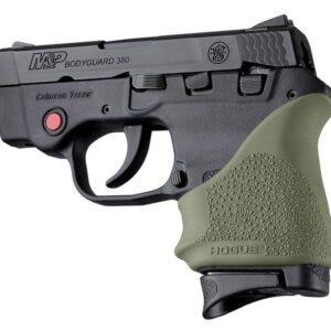 Hogue HandAll Beaver Grip Sleeve S&W Bodyguard 380/Taurus TCP & Spectrum OD GN