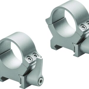 Leupold 2-Piece Precision-Fit QRW2 Weaver-Style Rings 1" Medium - Silver