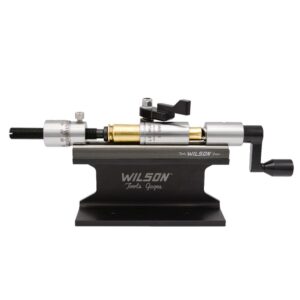 Wilson Stainless Case Trimmer Kit with Micro-Adjust Stop .50 Cal wtih 50 BMG Case Holder