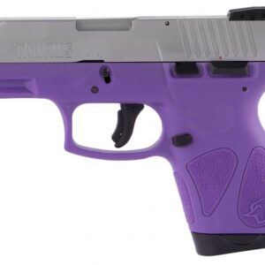 Taurus G2S Handgun 9mm Luger 7rd Magazines 3.2" Barrel Stainless Slide/Dark Purple Grip