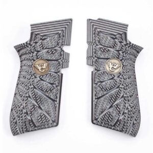Wilson Combat EDC X9 Handgun Grips Aggressive Starburst Grey/Black
